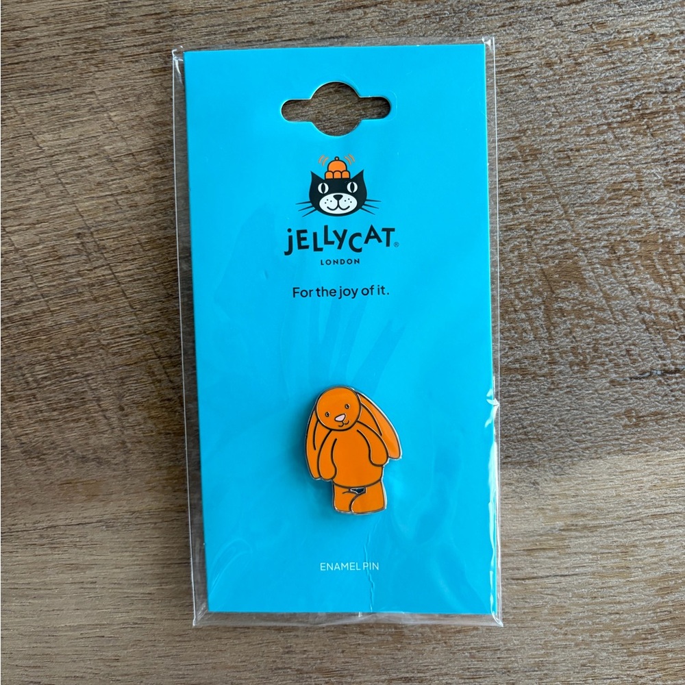 Jellycat Enamel Pins - Ricky Rain Frog & Luxe Amberley Bundle - Picture 3 of 4